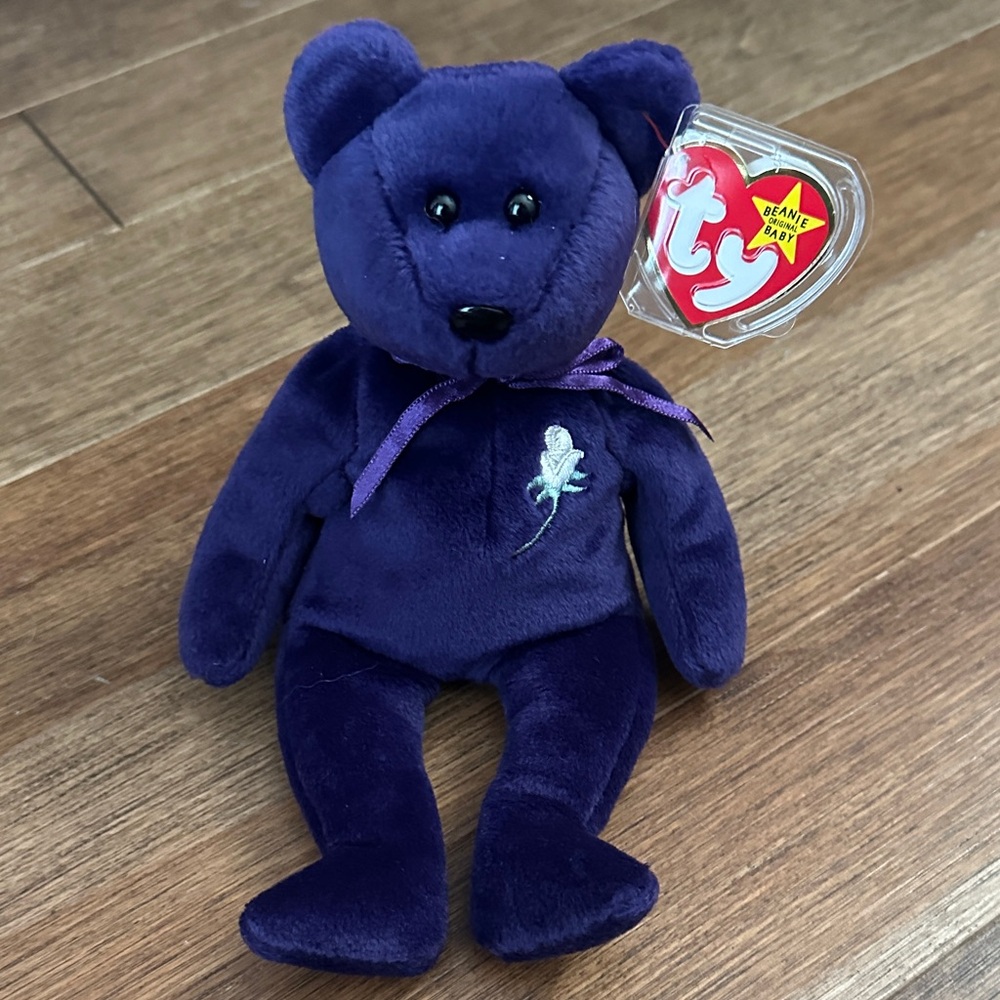 Rare Ty Princess Diana Beanie Babies Plush